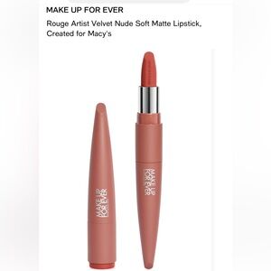 Makeup Forever Rouge Artist Lipstick - 320 Cheerful Goji nwt